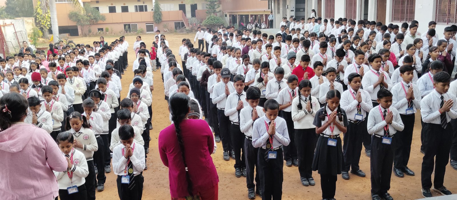 School Assembly – Full Ground View